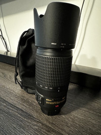 Nikon Nikkor 70-300mm lens