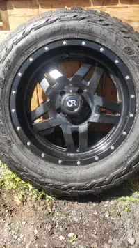 4 Toyo  R/T Tires open country  with OR rxt rims