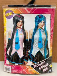 Women's Wig - Vocaloid Hatsune Miku - (Black)