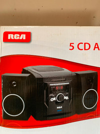 RCA 5 CD player BRAND NEW box never opened