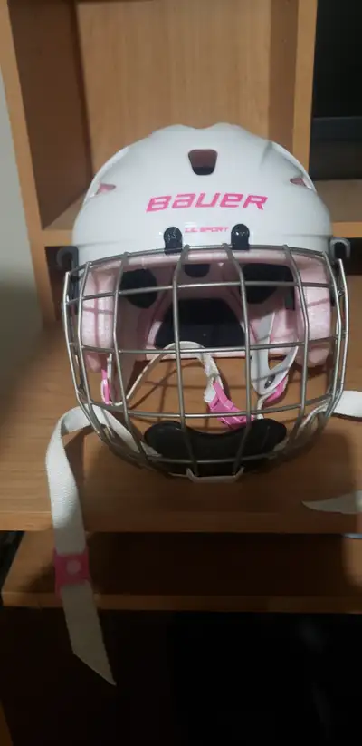 Girls hockey helmet, View more