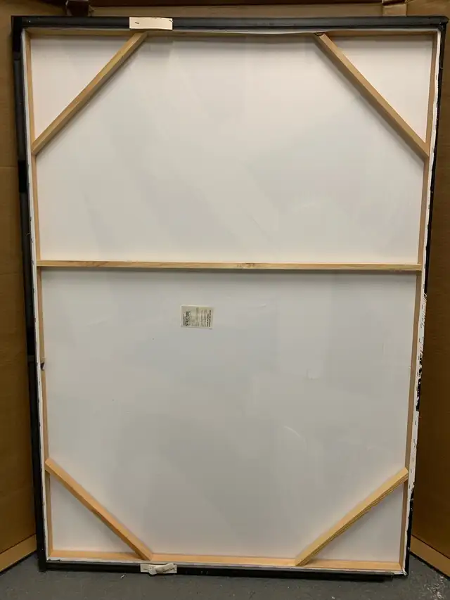 Large Abstract black/white/cream Canvas wall Art in Home Décor & Accents in City of Toronto - Image 7