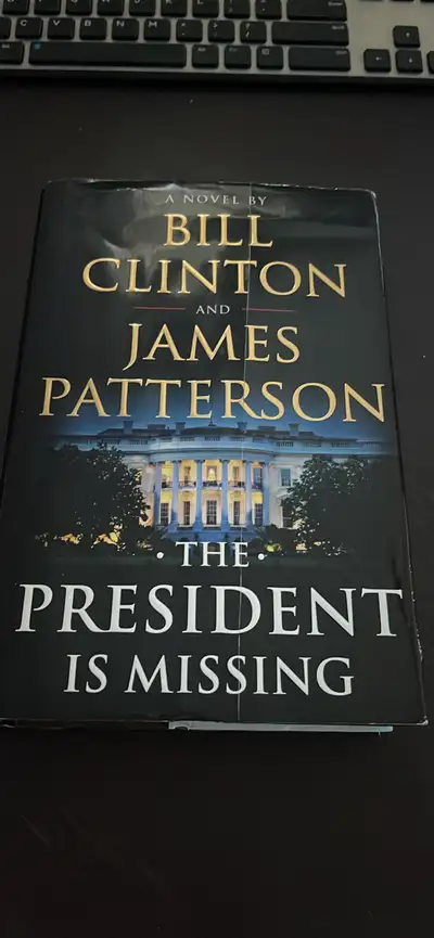 Hard Cover Book The president is Missing, View more