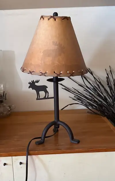 rustic lamp, View more