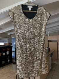 Women’s sparkly sequins dress 