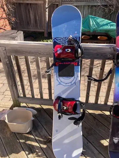 Snow Board with bindings and boots, View more