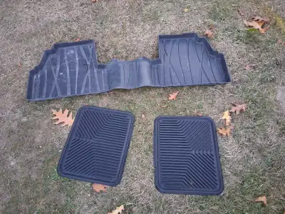 I have here front and rear factory floor mats for a 2019 Buick Encore. No longer need them.