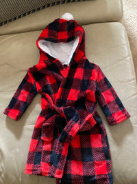 Velour Bath Robe / Housecoat- 9 months