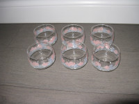 Glass Serving Bowl/Cup Lot of 6 New