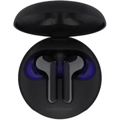 LG TONEfree FN6 Wireless Earbuds w/Meridian Audio + UVNano case, View more