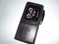 Vintage Sony Pressman M-405 Mircocassette Recorder Collectable