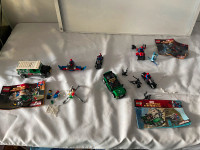 LEGO, LEGOS, Marvel Super Heroes Spider Man, sold as a lot,