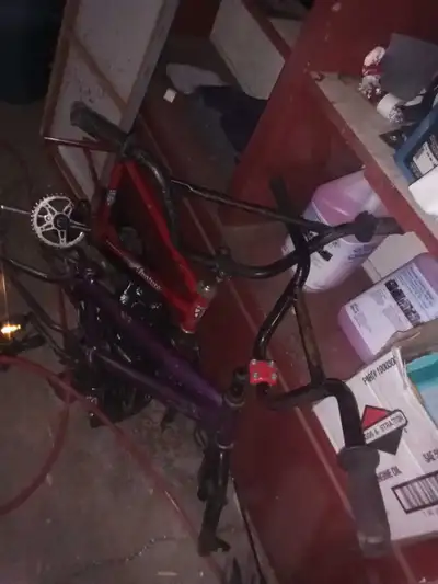 BMX venture frames with forks and handlebars, View more