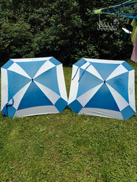 Pair Of Large Umbrellas, 58" Diameter