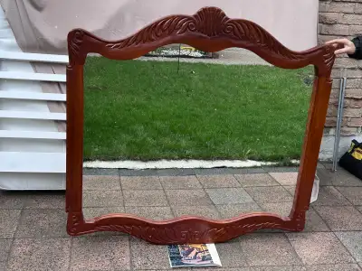 Chinese Hard Wood Mirror, View more