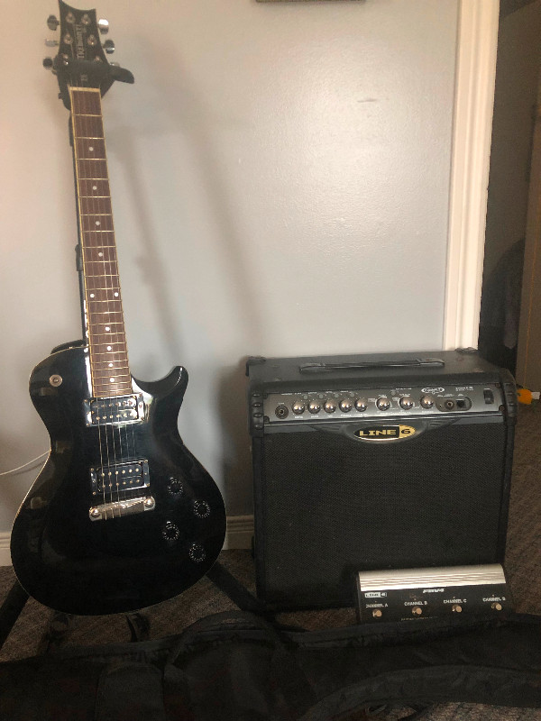 PRS signature guitar & Line 6 amp in Guitars in Annapolis Valley