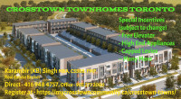 Crosstown Townhomes in Toronto. Free Elevator. 416 948 4757