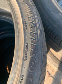 Hankook Used tires 245/35/20  $280 for a set of 4