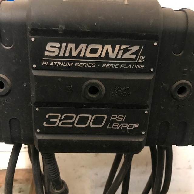 Simoniz pressure washer,3200PSI  / 6.5HP in Power Tools in Edmonton - Image 2