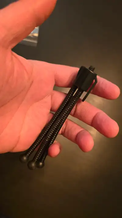 Mini flexible camera tripod with a clip, View more