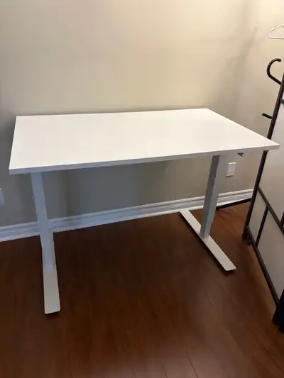 IKEA TROTTEN Desk - Sit/Stand Desk w/Crank Handle, View more
