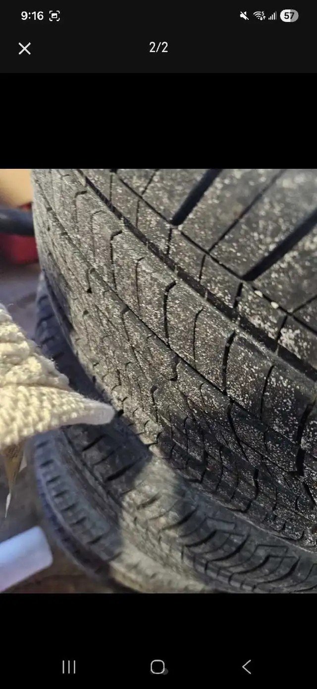4x Like New 205/55/16 Cooper All-Season Tires w/VW 5x112s in Tires & Rims in Mississauga / Peel Region - Image 3