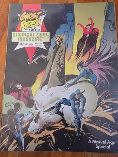 Marvel Ghost Rider and the Midnight Sons Magazine, View more