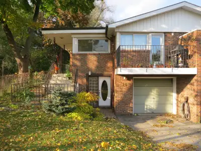 Bright 1-Bedroom Basement / Garden Apartment on a Park