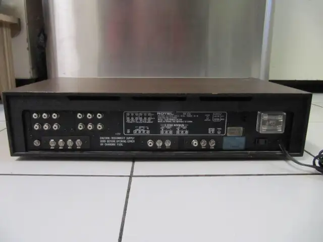Classic Rotel Model RX-152 High Current Receiver XCond Circ 1978 in Arts & Collectibles in Mississauga / Peel Region - Image 9