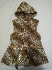 Girl's Hooded Vest 