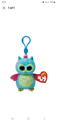 WANTED-- OPAL JUSTICE OWL 3 INCHES WITH CLIP
