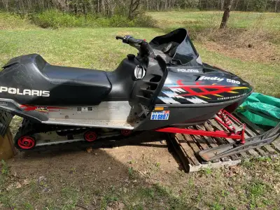 Selling my 2002 Polaris Indy 500 Low mileage with only 4000 miles. Runs and drives fine. New track b...