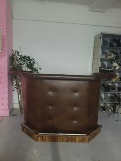 Button Tufted Home Bar, View more