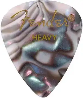 Fender 351 Shape Premium Pick Heavy Abalone, View more