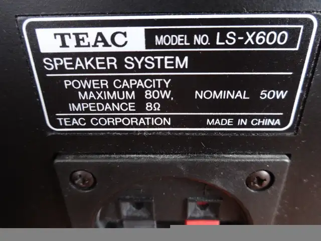 TEAC LS-X600 3 WAY INDOOR/OUTDOOR BOOKSHELF SPEAKERS FOR SALE in Speakers in Markham / York Region - Image 5