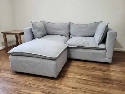 Modular Cloud Sectional Couch – Clean – Free Delivery Calgary, View more