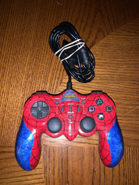 Spiderman Sony PlayStation PS2 Controller by Naki