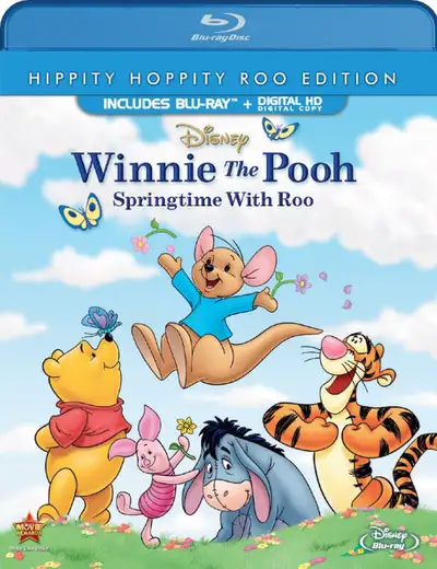 Disney Winnie The Pooh - Springtime With Roo on bluray