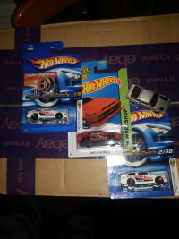Toyota AE-86 Corolla Hot Wheels lot of 3 carded and 1 loose 