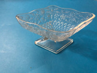 Compote/Candy/Nut Dish/Blow ,w6.5”x 4.5”x 3”(H) $6