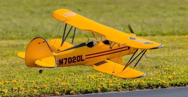 RC Airplane  Biplane  WACO YMF-5D  1270mm (50”) PNP in Hobbies & Crafts in Barrie - Image 7