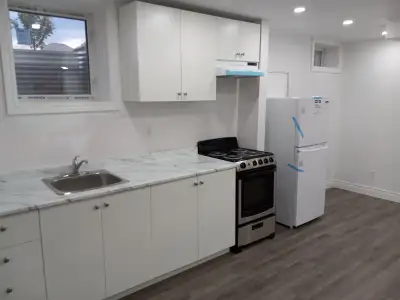 One Bedroom Basement Apartment