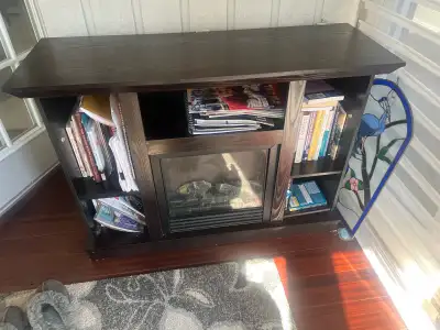 Electric Fireplace and TV Stand, View more