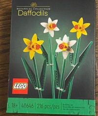 Lego botanical daffodils creator 40646