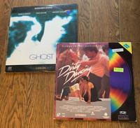 LaserDiscs- Lot # 34 - Dirty Dancing  & Ghost (2 disc set)