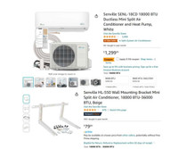 Senville mini split air conditioner 