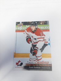 Travis Sanheim 2017-18 Upper Deck Program of Excellence Canvas