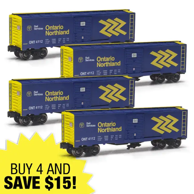 O-GAUGE  ASSORTED 3-RAIL ROLLING STOCK  BY MENARDS in Hobbies & Crafts in Guelph - Image 7