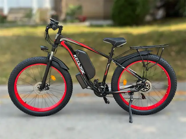 KEDJSK 26 in. Fat Tire E-bike