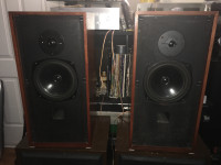 Rare Tangent TM-1 Speakers, KEF Drivers, Vintage, England